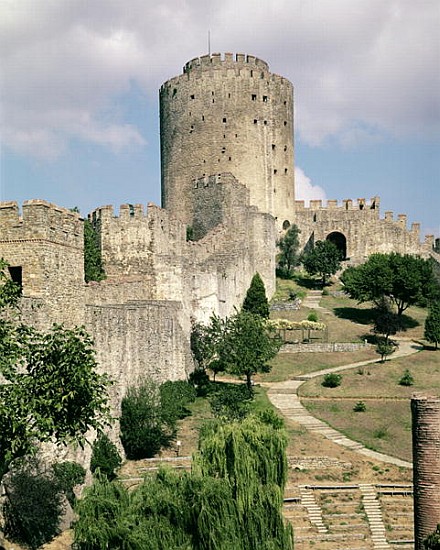 View of the Fortress, started in 1452 de Turkish School