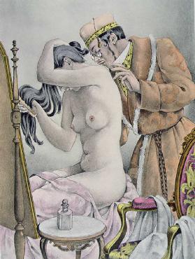 Illustration for Madame Bovary by Gustave Flaubert (1821-80) published by Gibert Jeune, 1953