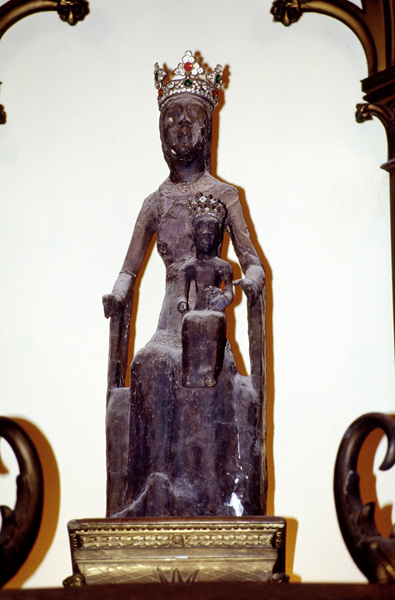 The Black Madonna of Rocamadour (Vierge noire de Rocamadour) de Unbekannter Künstler