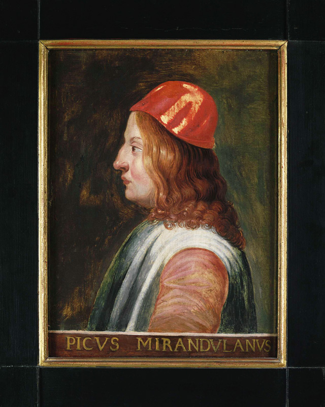 Portrait of Giovanni Pico della Mirandola de Unbekannter Künstler