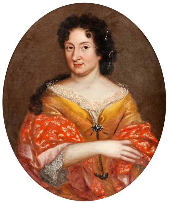 Portrait of a woman (Anna Mons? (1672–1714) de Unbekannter Künstler
