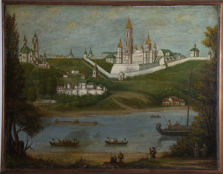 The Kiev Monastery of the Caves de Unbekannter Künstler