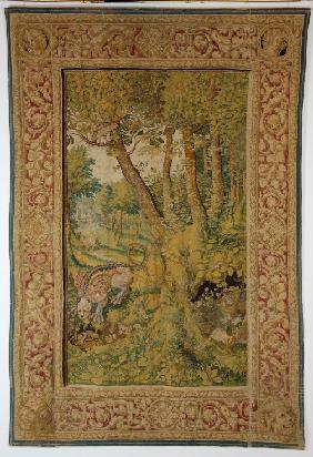 Dragon eating eggs (Tapestry)