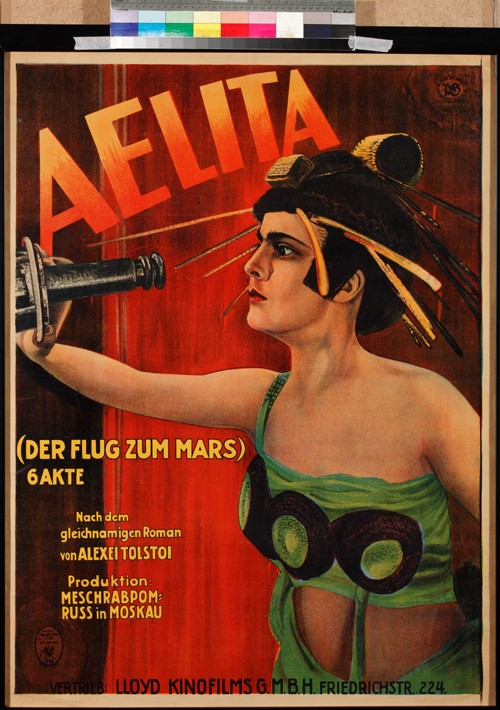 Movie poster Aelita de Unbekannter Künstler