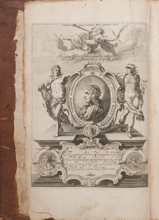 Frontispiece with Portrait of Ovid, Metamorphoses, Oxford, 1632 de Unbekannter Künstler