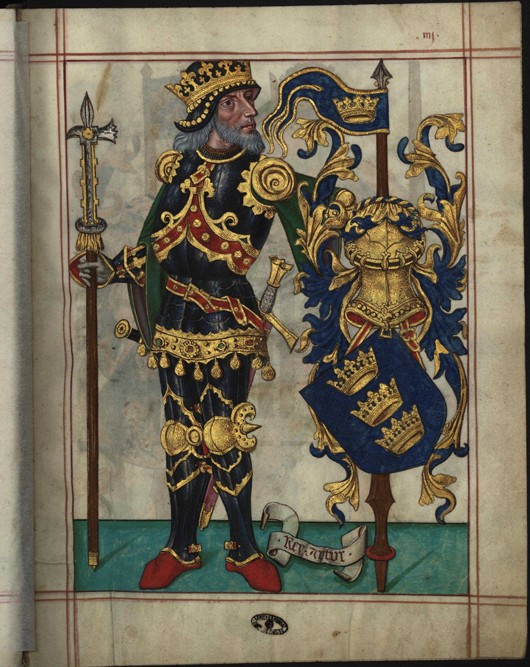 King Arthur (From Livro do Ameiro-Mor) de Unbekannter Künstler