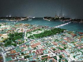 Model of Saint Petersburg