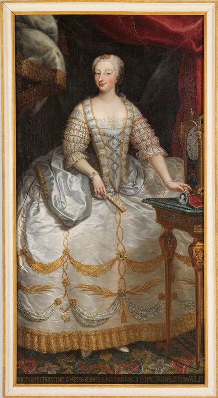Polyxena of Hesse-Rotenburg (1706-1735), Queen of Sardinia de Unbekannter Künstler