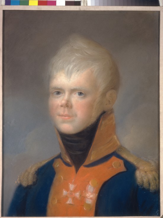 Portrait of Grand Duke Constantine Pavlovich of Russia (1779-1831) de Unbekannter Künstler