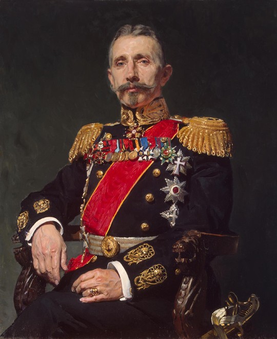Portrait of Admiral Alexander Ivanovich Rusin (1861-1956) de Unbekannter Künstler
