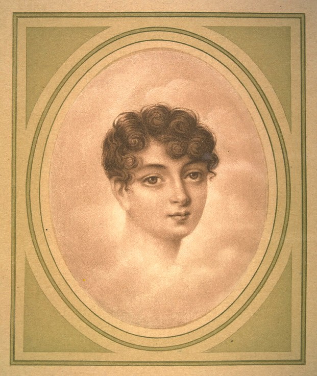 Portrait of Eléonore Denuelle de La Plaigne (1787-1868) de Unbekannter Künstler