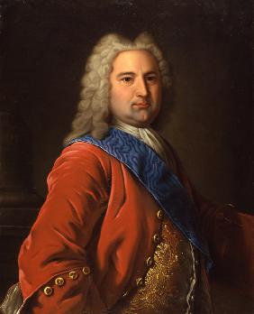 Portrait of Ernst Johann von Biron (1690-1772), Duke of Courland and Semigallia and regent of the Ru