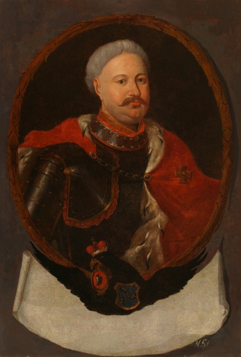 Portrait of Count Karol Stanislaw Radziwill (1669-1719) de Unbekannter Künstler