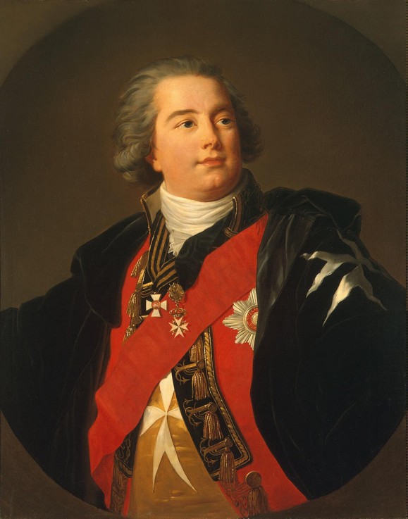 Portrait of Admiral July Litta (Giulio Renato de Litta Visconti Arese) de Unbekannter Künstler