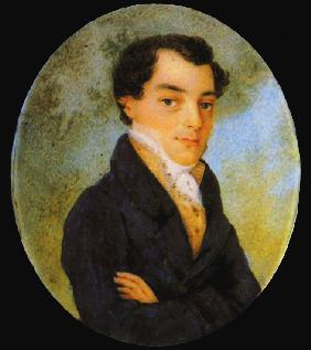 Portrait of Kondraty Fyodorovich Ryleyev (1795-1826)