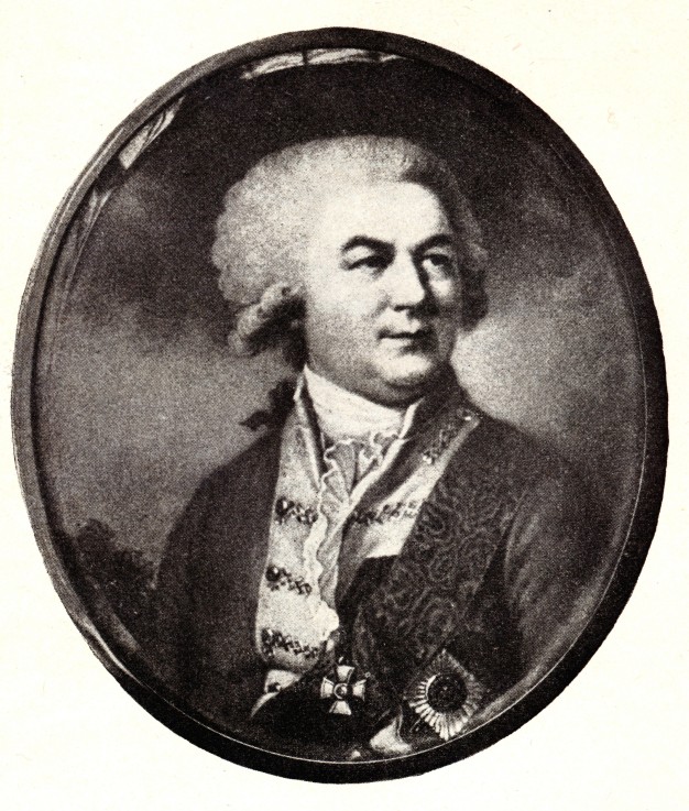 Portrait of Count Pyotr Zavadovsky (1739–1812) de Unbekannter Künstler