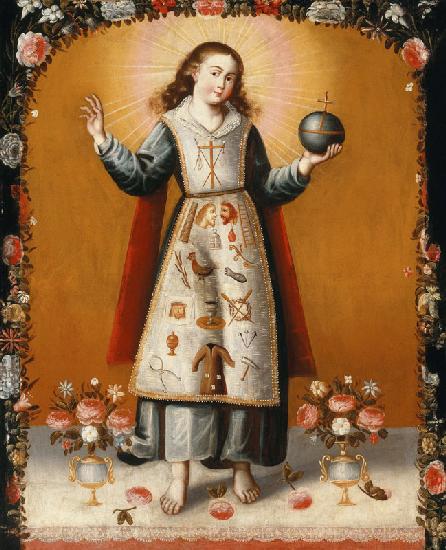 Christ Child with Passion Symbols