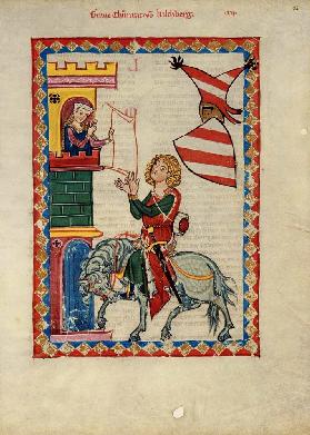 Count Konrad von Kirchberg (From the Codex Manesse)