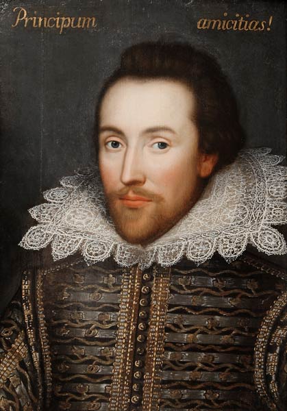 The Cobbe portrait of William Shakespeare (1564-1616) de Unbekannter Künstler