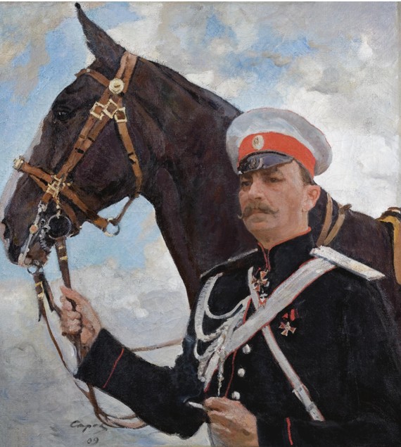 Portrait of Prince Felix Yusupov, Count Sumarokov-Elston (1856-1928) de Valentin Alexandrowitsch Serow