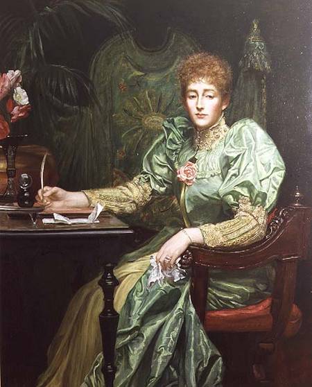 Portrait of Frances, Lady Layland-Barratt de Valentine Cameron Prinsep