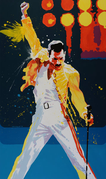 Freddie Mercury de Pavel van Golod
