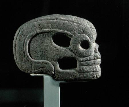 Votive Axe Head, late classic period de Veracruz