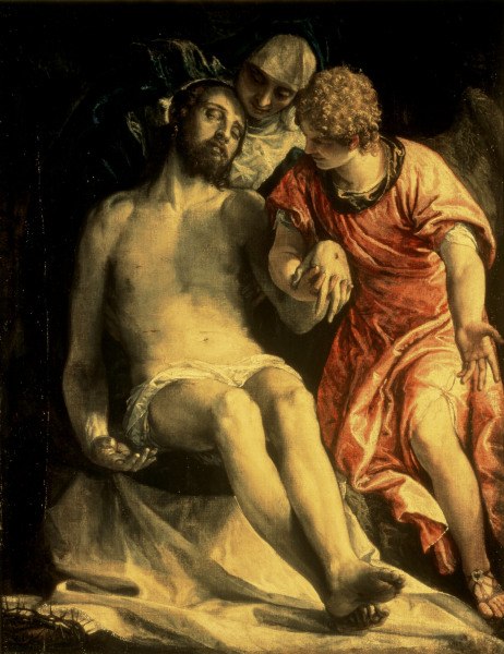 P.Veronese / Pieta / 1576-1582 de Veronese, Paolo (eigentl. Paolo Caliari)