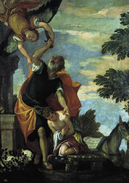 Paolo Veronese / Abraham sacrificing Isa de Veronese, Paolo (eigentl. Paolo Caliari)