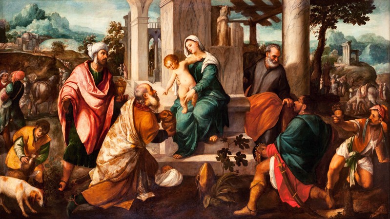 The Adoration of the Magi de Veronese, Paolo (eigentl. Paolo Caliari)