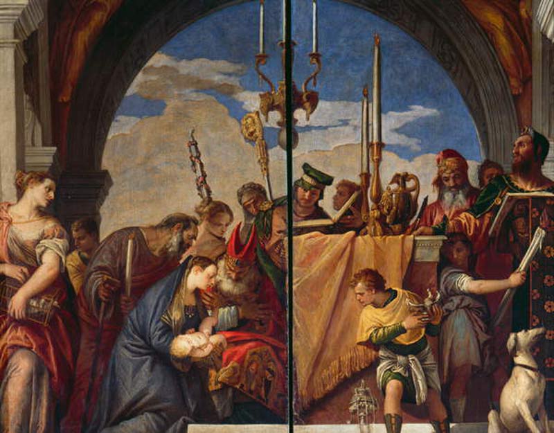 Presentation in the Temple / Veronese de Veronese, Paolo (eigentl. Paolo Caliari)