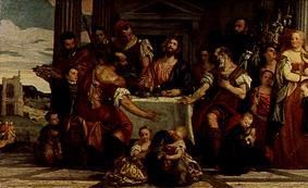The meal in Emmaus. de Veronese, Paolo (eigentl. Paolo Caliari)