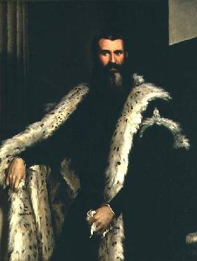 Portrait of a Man in a Fur Coat