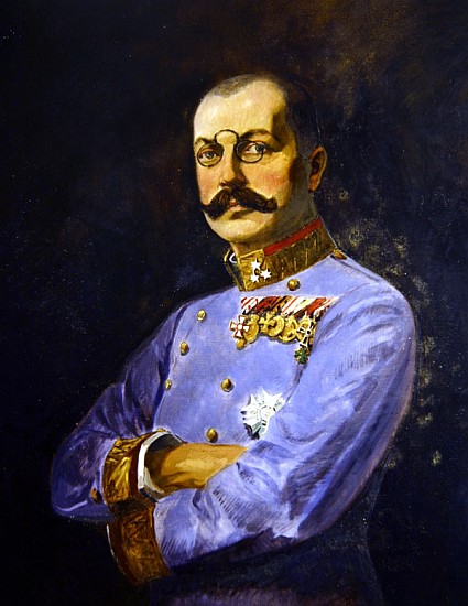 General Archduke Franz Salvator of Austria, c.1916 de Vienna Nedomansky Studio