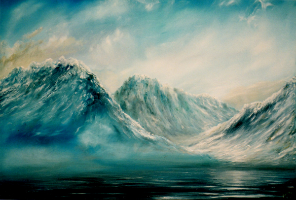 Mountains at Lakes de Vincent Alexander Booth