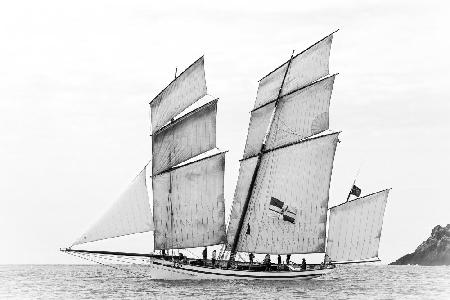 Sailboat &quot;La Granvillaise&quot;