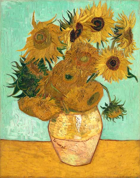 Los Girasoles de Vincent Van Gogh