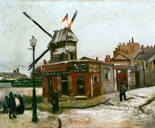 The mill 'Le Radet' de Vincent Van Gogh
