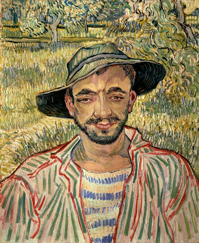 V.van Gogh, The Gardener / Paint./ 1889 de Vincent Van Gogh