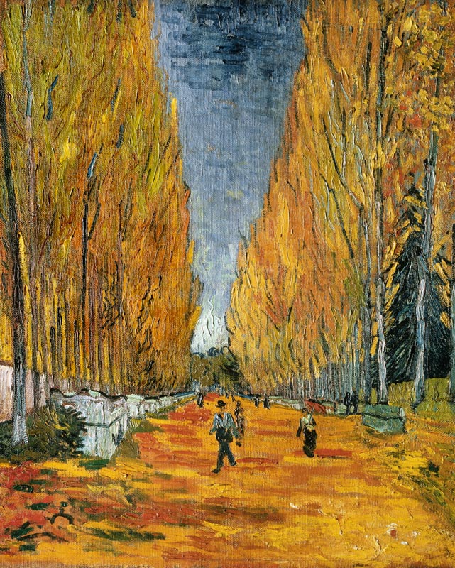Le's Alyscamps, avenue in Arles de Vincent Van Gogh