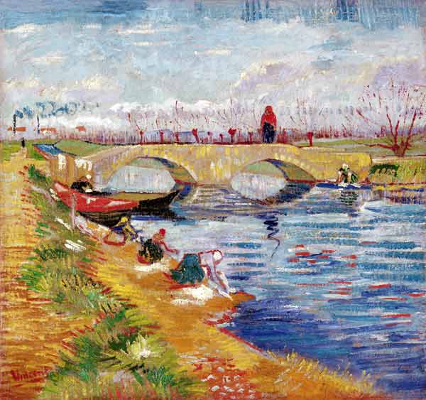 Pont de Gleize at Arles de Vincent Van Gogh