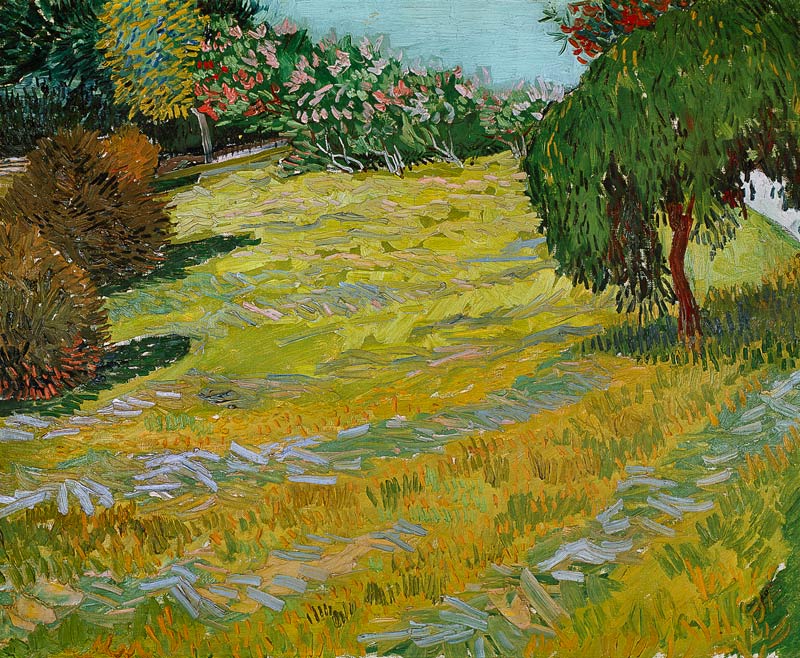 Field in Sunlight de Vincent Van Gogh