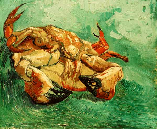 Cancer lying on the back de Vincent Van Gogh