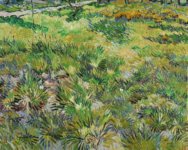 Long Grass with Butterflies de Vincent Van Gogh