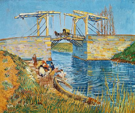 Lavaderos en el puente de Langlois