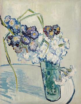 Still Life, Vase of Carnations, June 1890