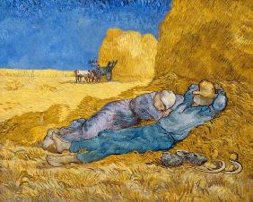 Medio día , o  La Siesta (de Millet)