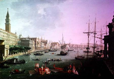 A View of the Grand Canal de Vincenzo Chilone