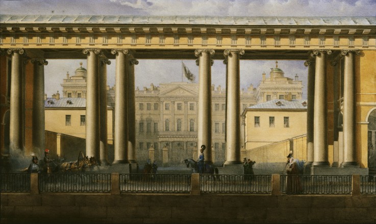 The Anichkov Palace in Saint Petersburg de Wassili Sadownikow