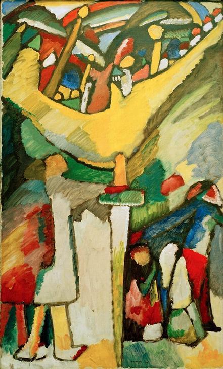 Improvisation 8 de Wassily Kandinsky